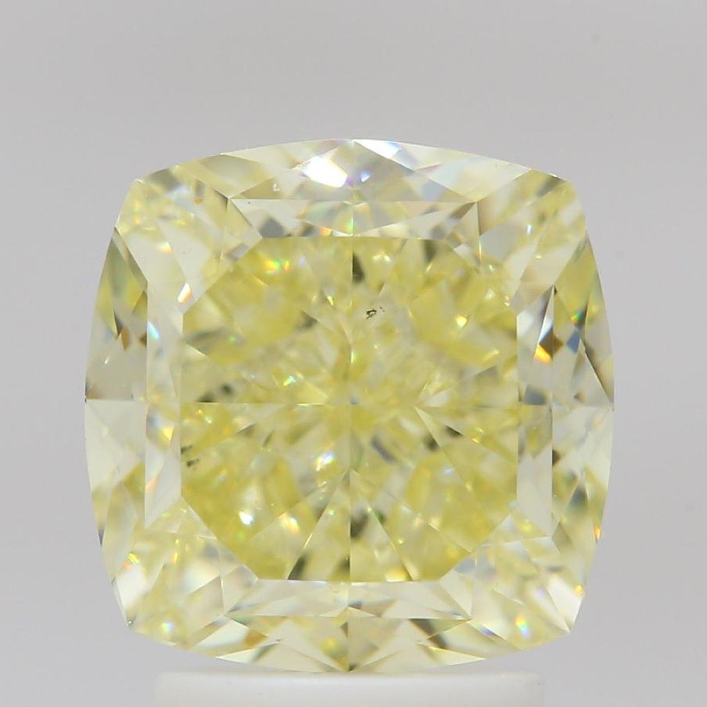 GIA 彩鑽 黃鑽 3.62ct Fancy Yellow