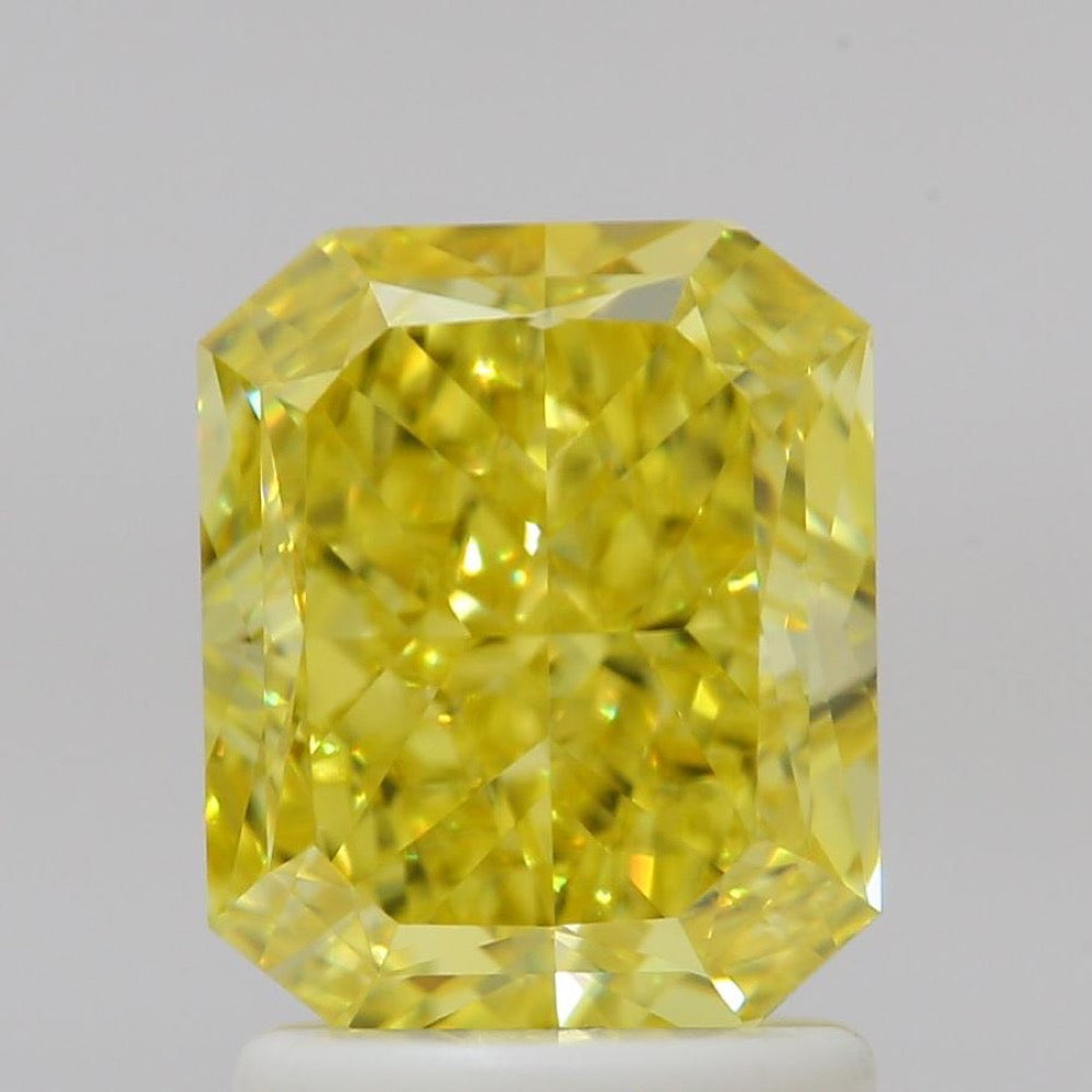 GIA 彩鑽 黃鑽 2.01ct Fancy Vivid Yellow