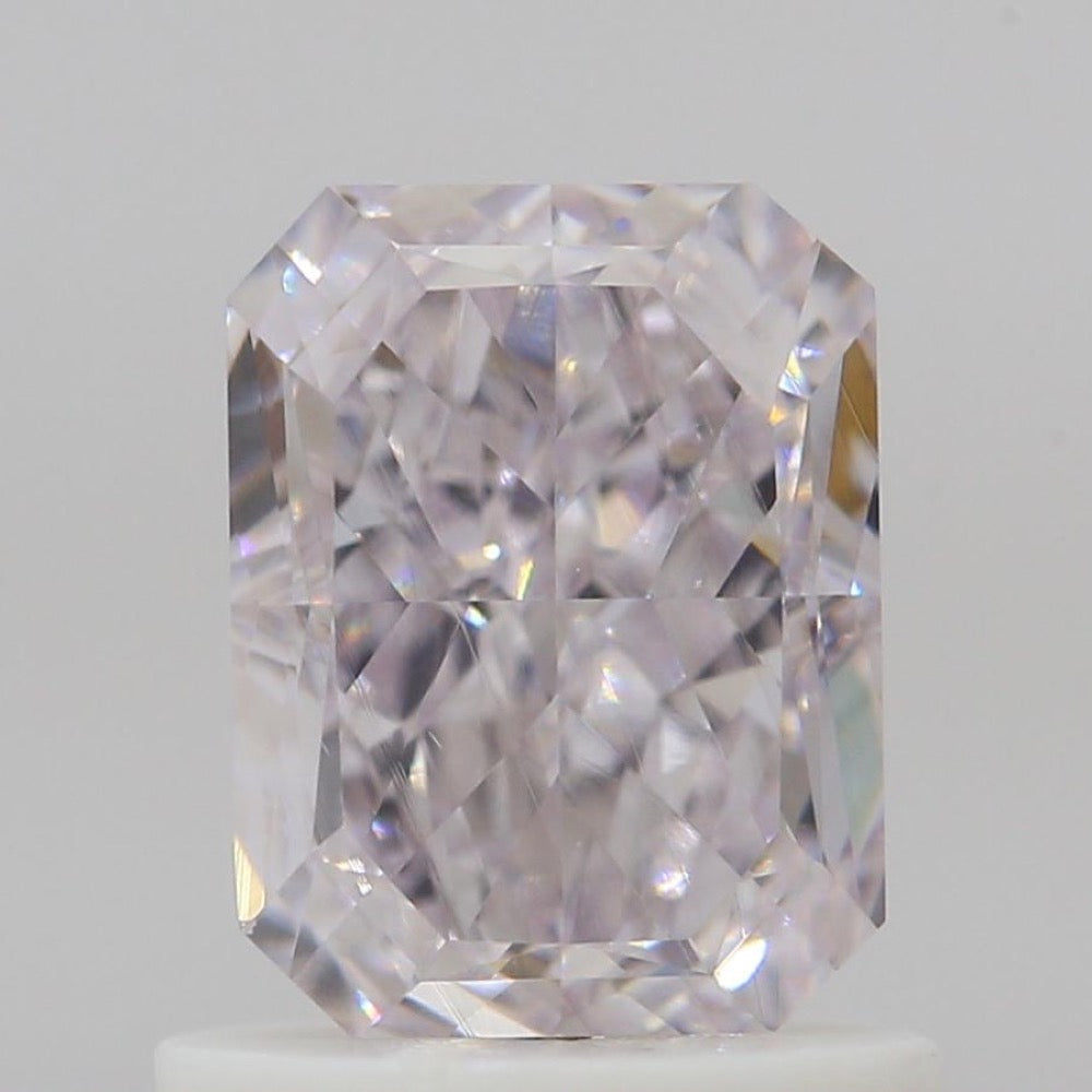GIA 彩鑽 粉紅鑽 1ct Fancy Light Purplish Pink