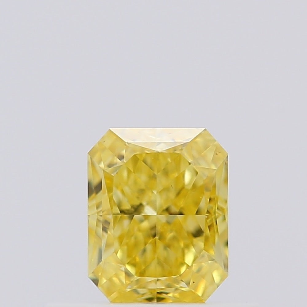 GIA 彩鑽 黃鑽 0.52ct Fancy Vivid Yellow