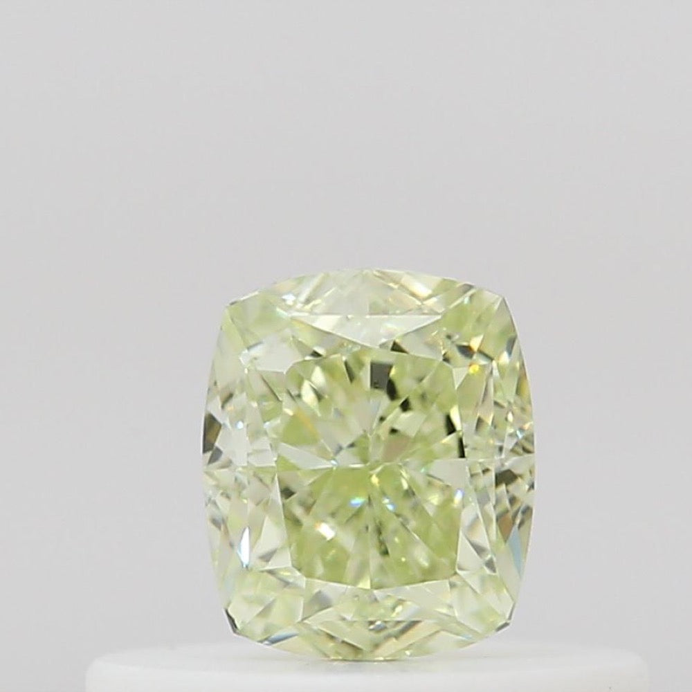 GIA 彩鑽 綠鑽 0.34ct Fancy Yellow-green