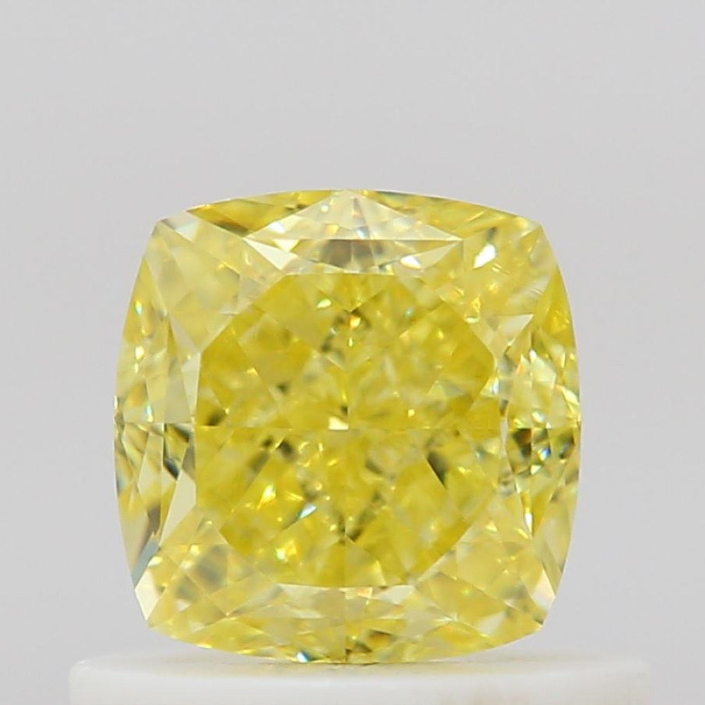GIA 彩鑽 黃鑽 0.75ct Fancy Vivid Yellow