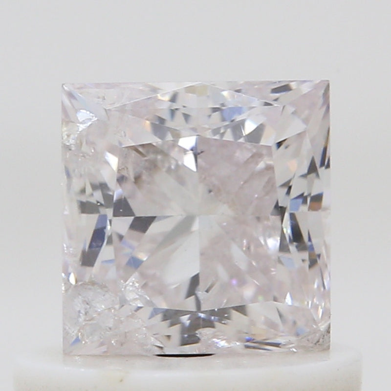 GIA 彩鑽 粉紅鑽 0.76ct Light Pink