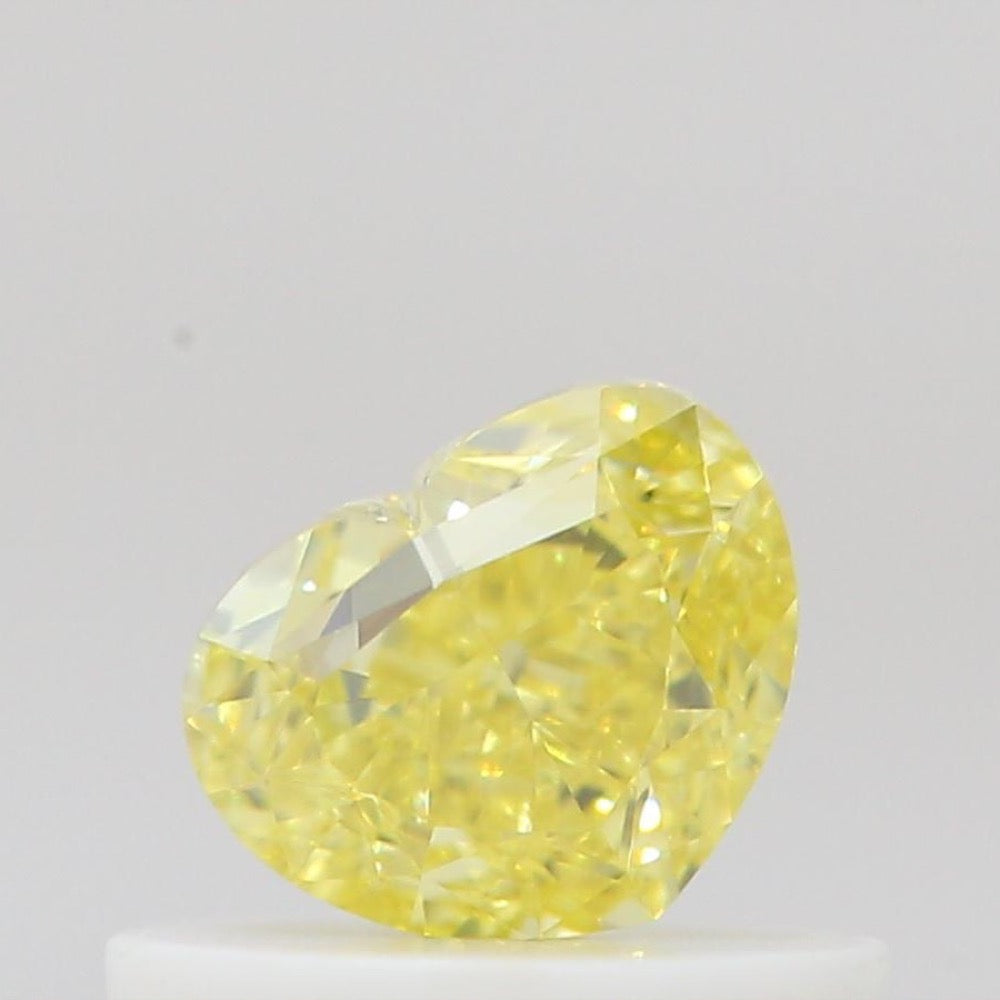 GIA 彩鑽 黃鑽 0.5ct Fancy Intense Yellow