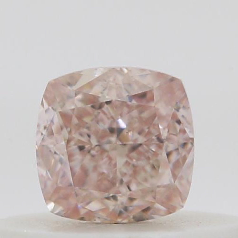 GIA 彩鑽 粉紅鑽 0.32ct Fancy Light Orangy Pink