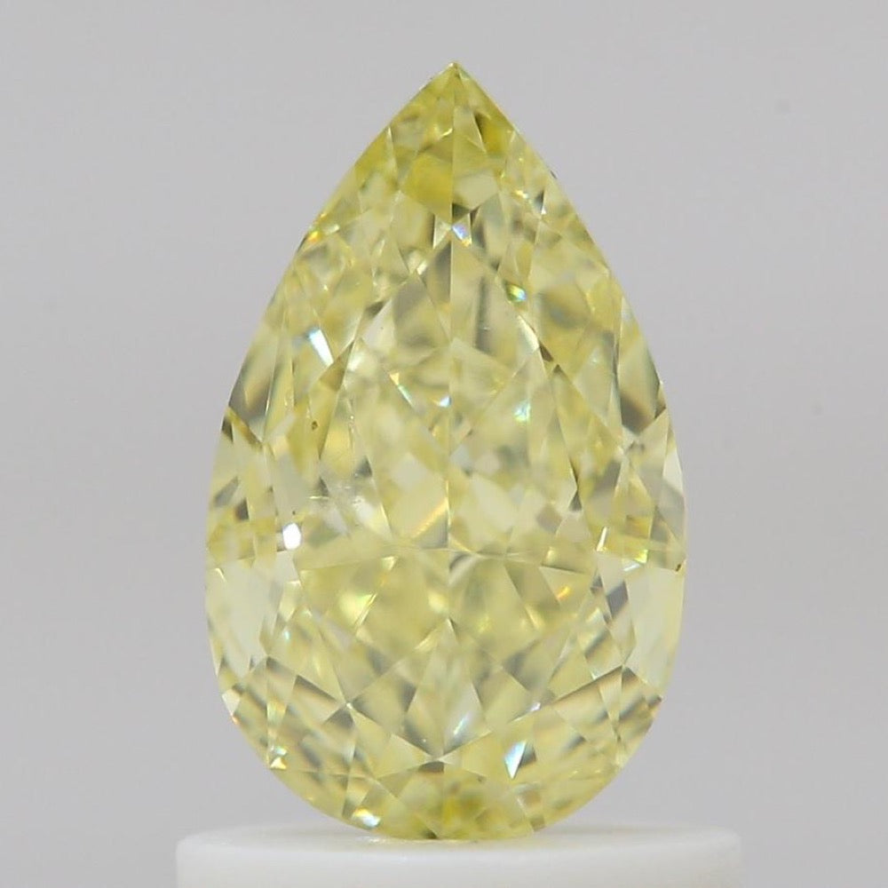 GIA 彩鑽 黃鑽 1.02ct Fancy Intense Yellow