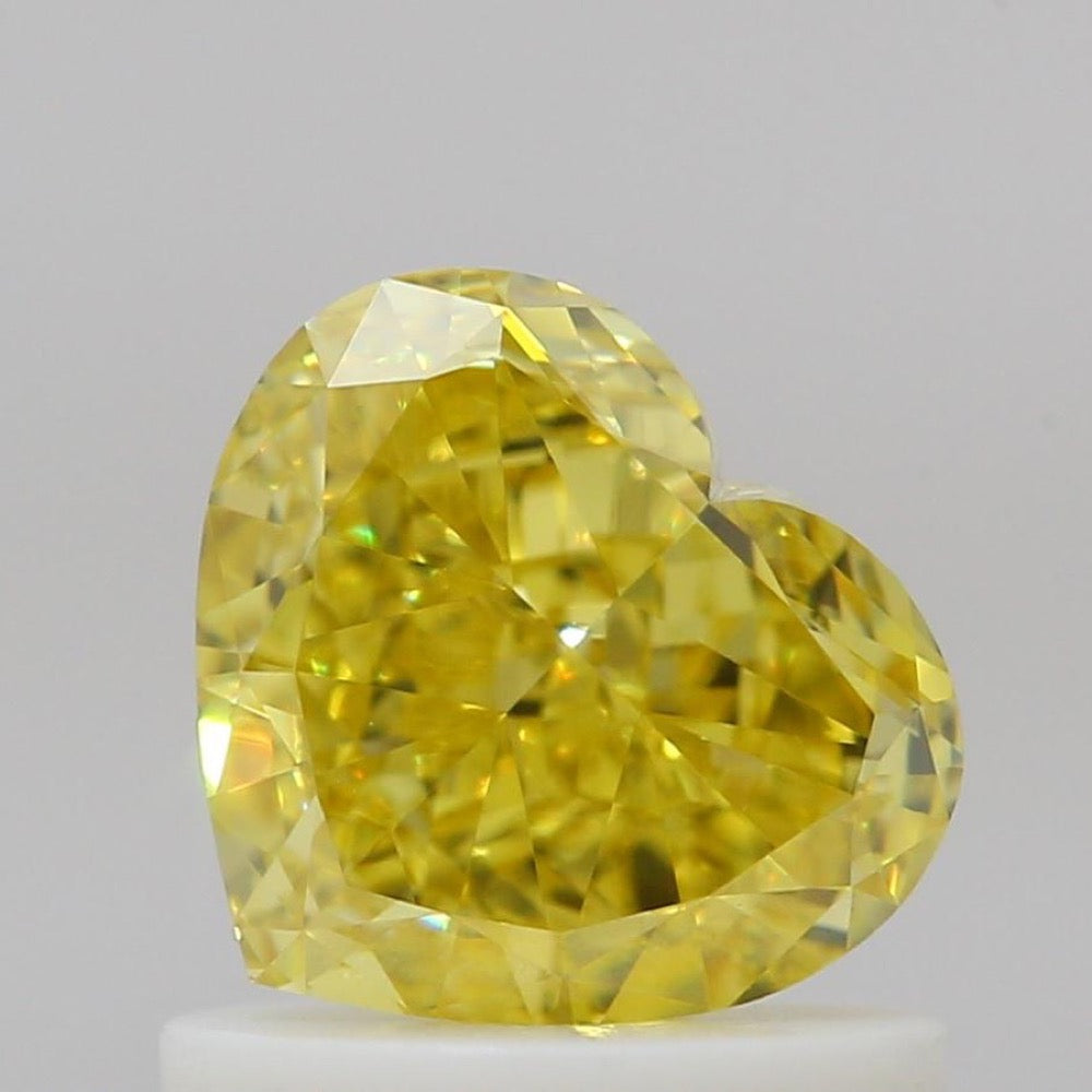 GIA 彩鑽 黃鑽 1.02ct Fancy Vivid Yellow