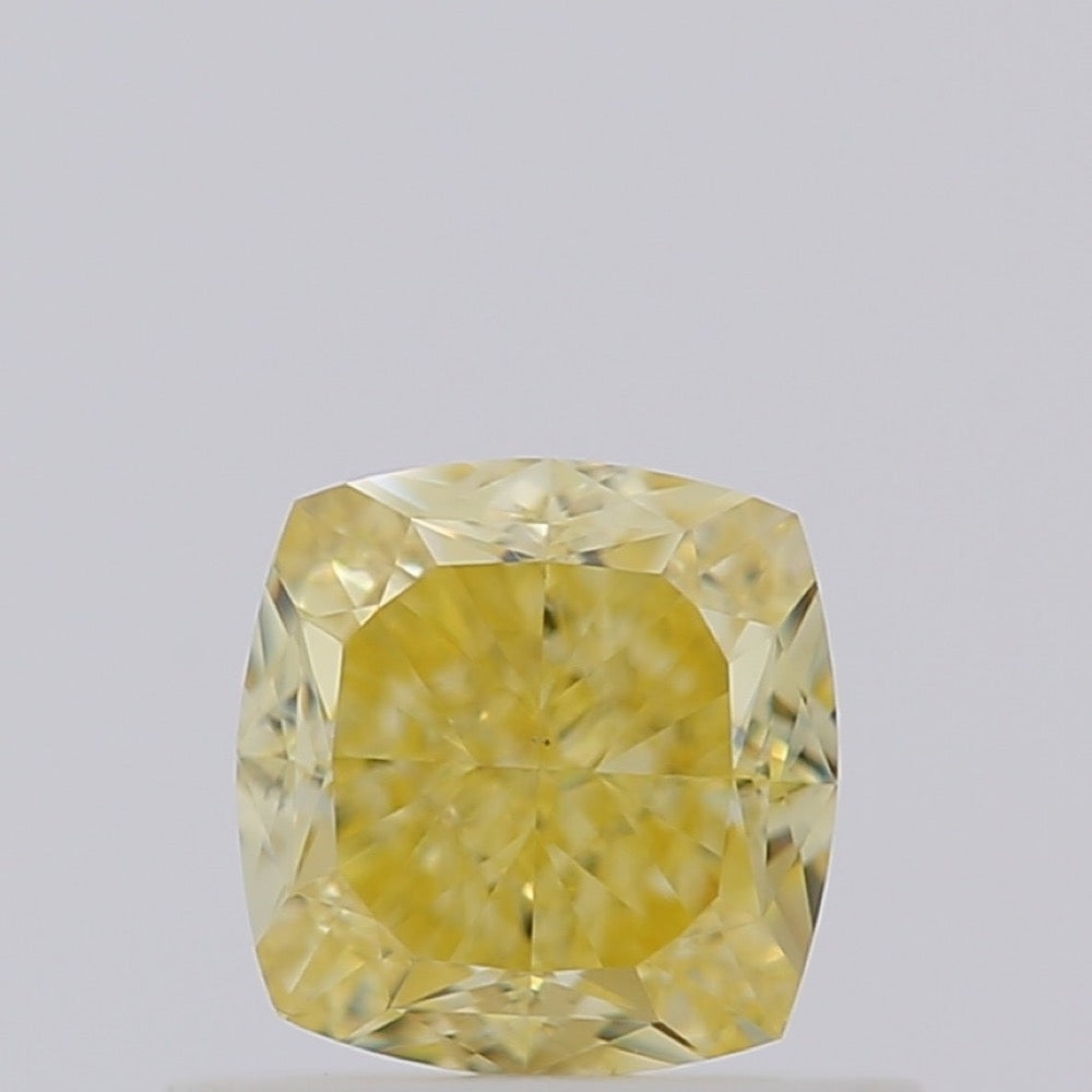 GIA 彩鑽 黃鑽 0.71ct Fancy Yellow
