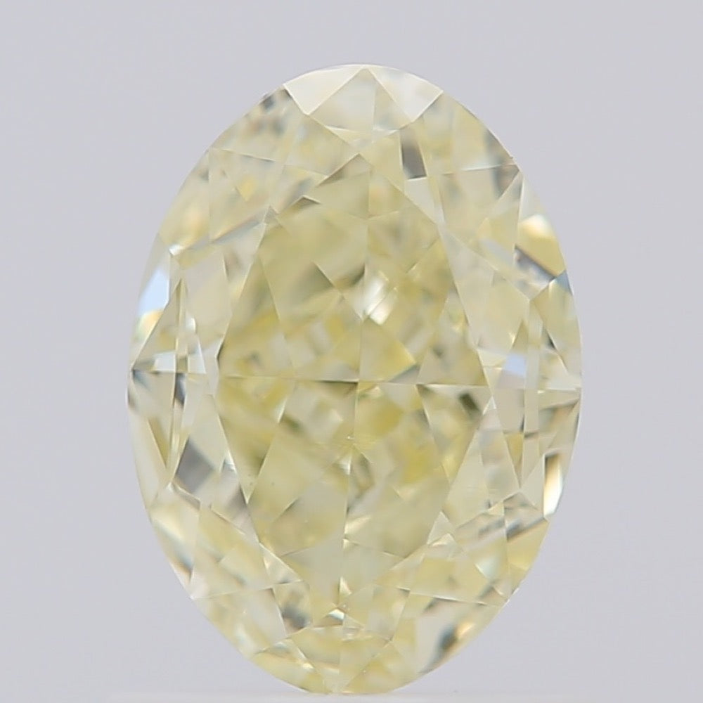 GIA Natural Diamond Oval 1.29ct Y-Z VS1