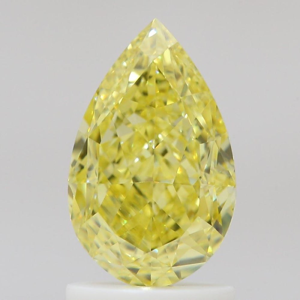 GIA 彩鑽 黃鑽 1.62ct Fancy Intense Yellow