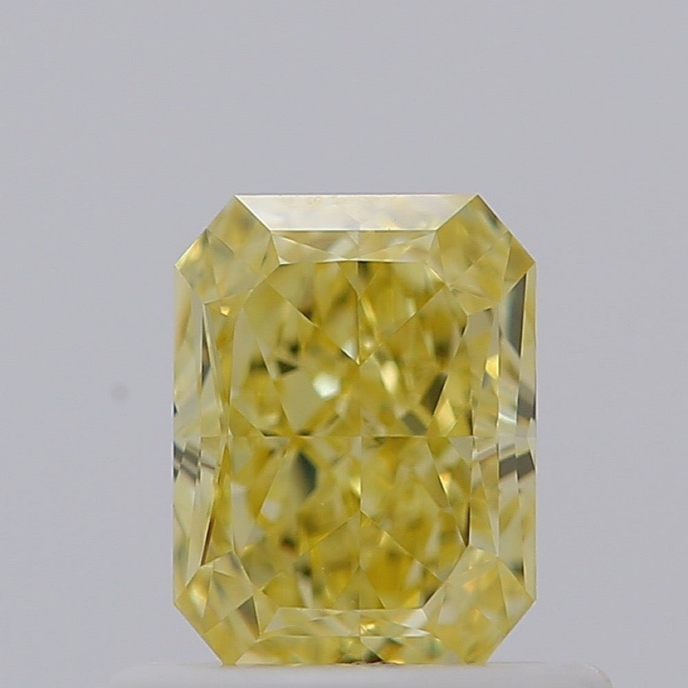 GIA 彩鑽 黃鑽 0.62ct Fancy Intense Yellow