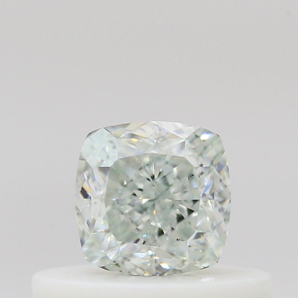 GIA 彩鑽 綠鑽 0.42ct Very Light Green