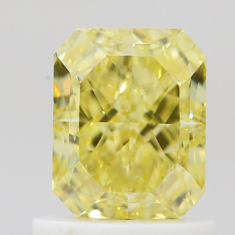 GIA 彩鑽 黃鑽 1.01ct Fancy Intense Yellow