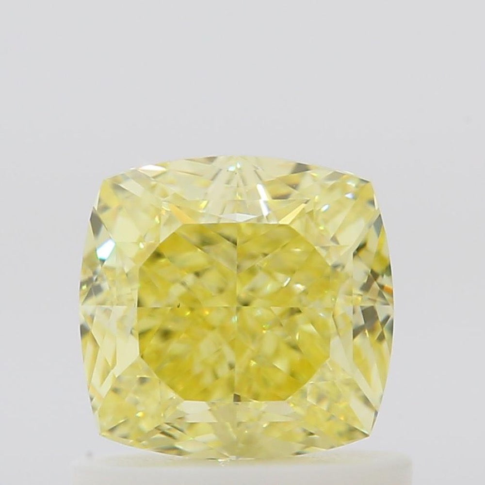 GIA 彩鑽 黃鑽 1.01ct Fancy Intense Yellow