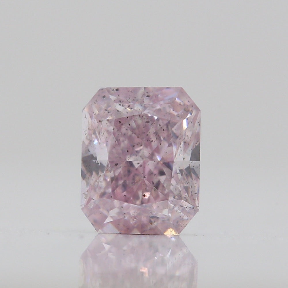 GIA 彩鑽 粉紅鑽 0.27ct Fancy Purplish Pink