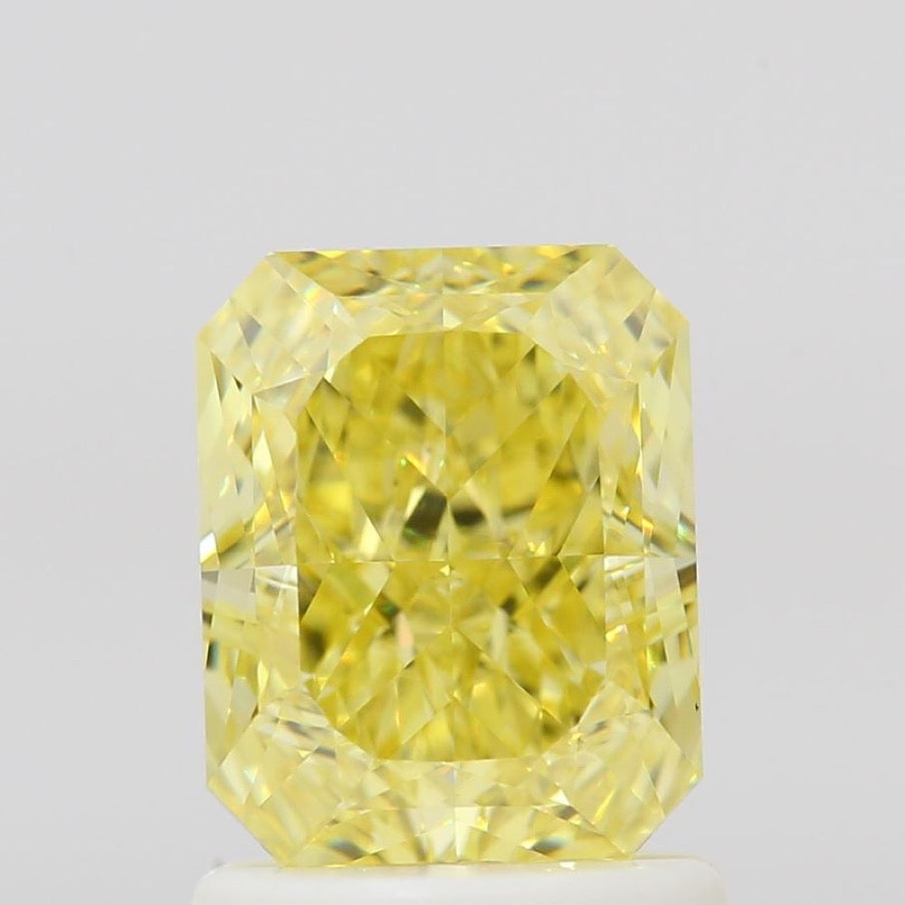 GIA 彩鑽 黃鑽 1.39ct Fancy Intense Yellow
