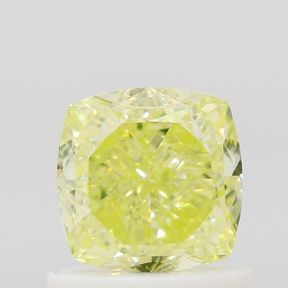 GIA 彩鑽 黃鑽 1ct Fancy Green-yellow