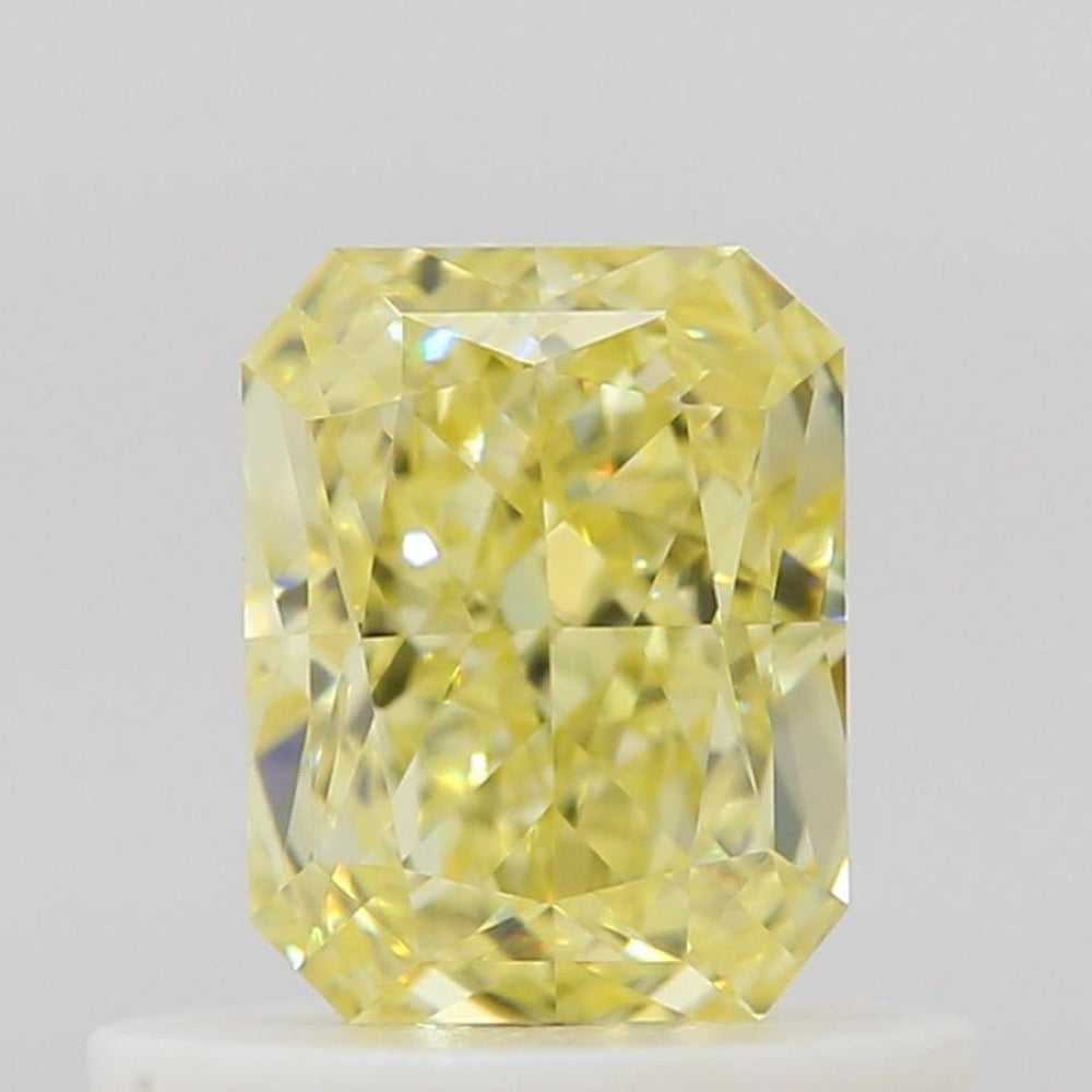 GIA 彩鑽 黃鑽 0.58ct Fancy Intense Yellow