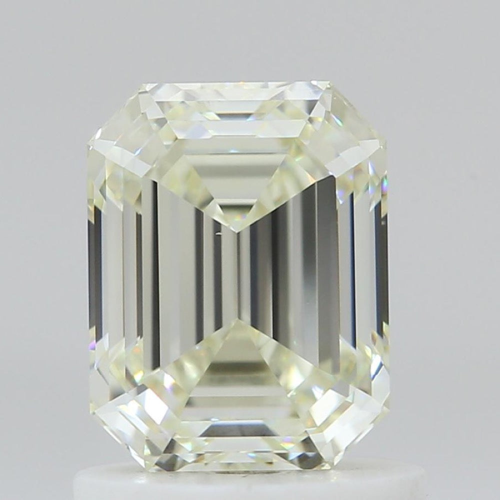 GIA 天然鑽石 祖母綠形 1.14ct N SI1