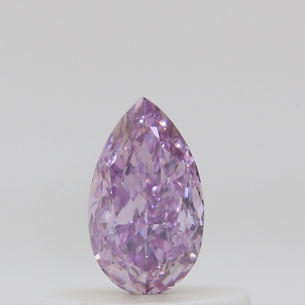 GIA 彩鑽 紫鑽 0.25ct Fancy Intense Pink-purple