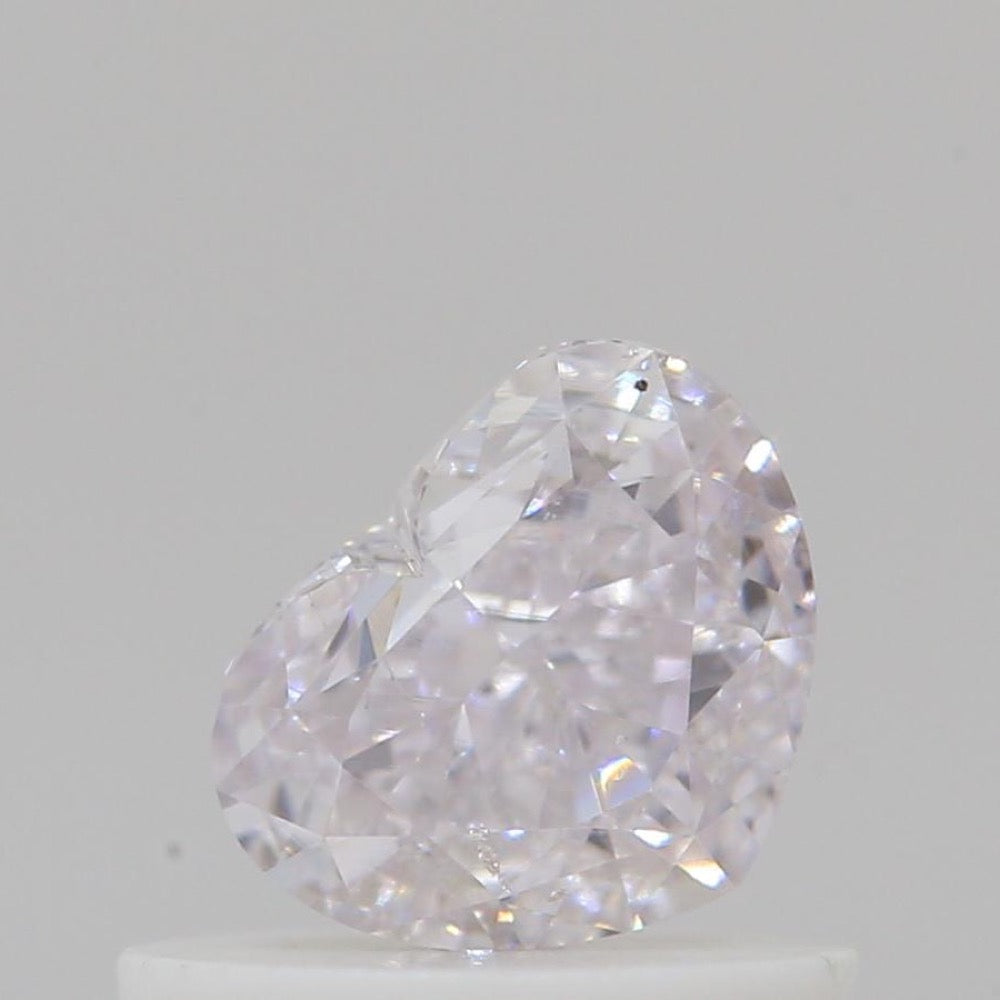 GIA 彩鑽 粉紅鑽 0.61ct Light Pink