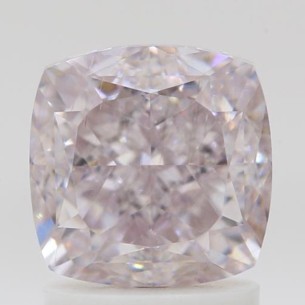 GIA 彩鑽 粉紅鑽 2.03ct Fancy Light Purplish Pink