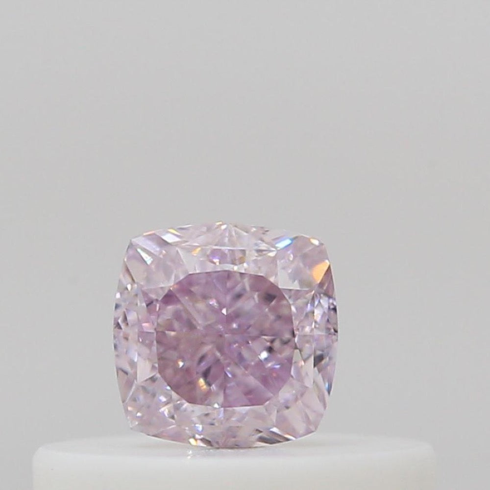 GIA 彩鑽 粉紅鑽 0.26ct Fancy Purple-pink