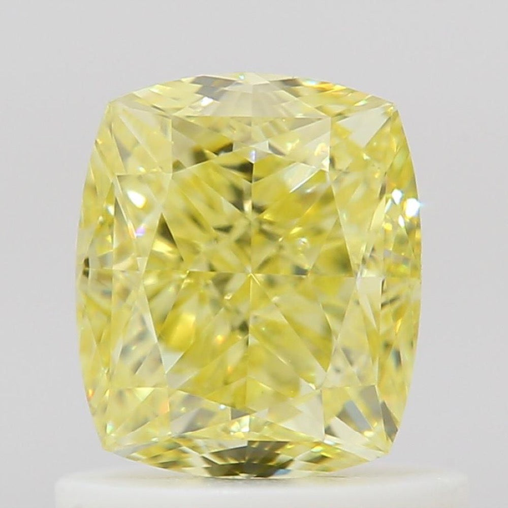 GIA 彩鑽 黃鑽 1ct Fancy Intense Yellow