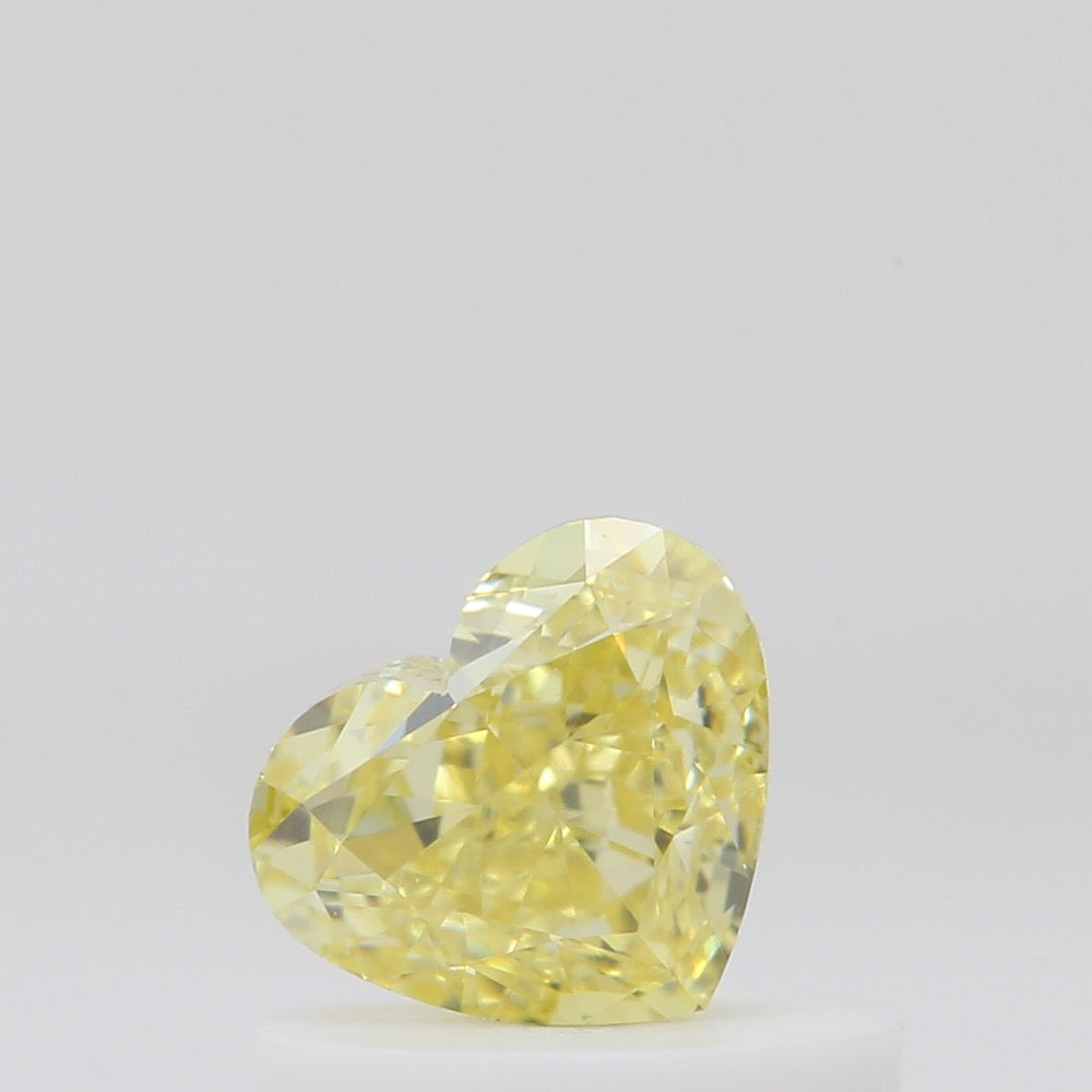 GIA 彩鑽 黃鑽 0.52ct Fancy Intense Yellow
