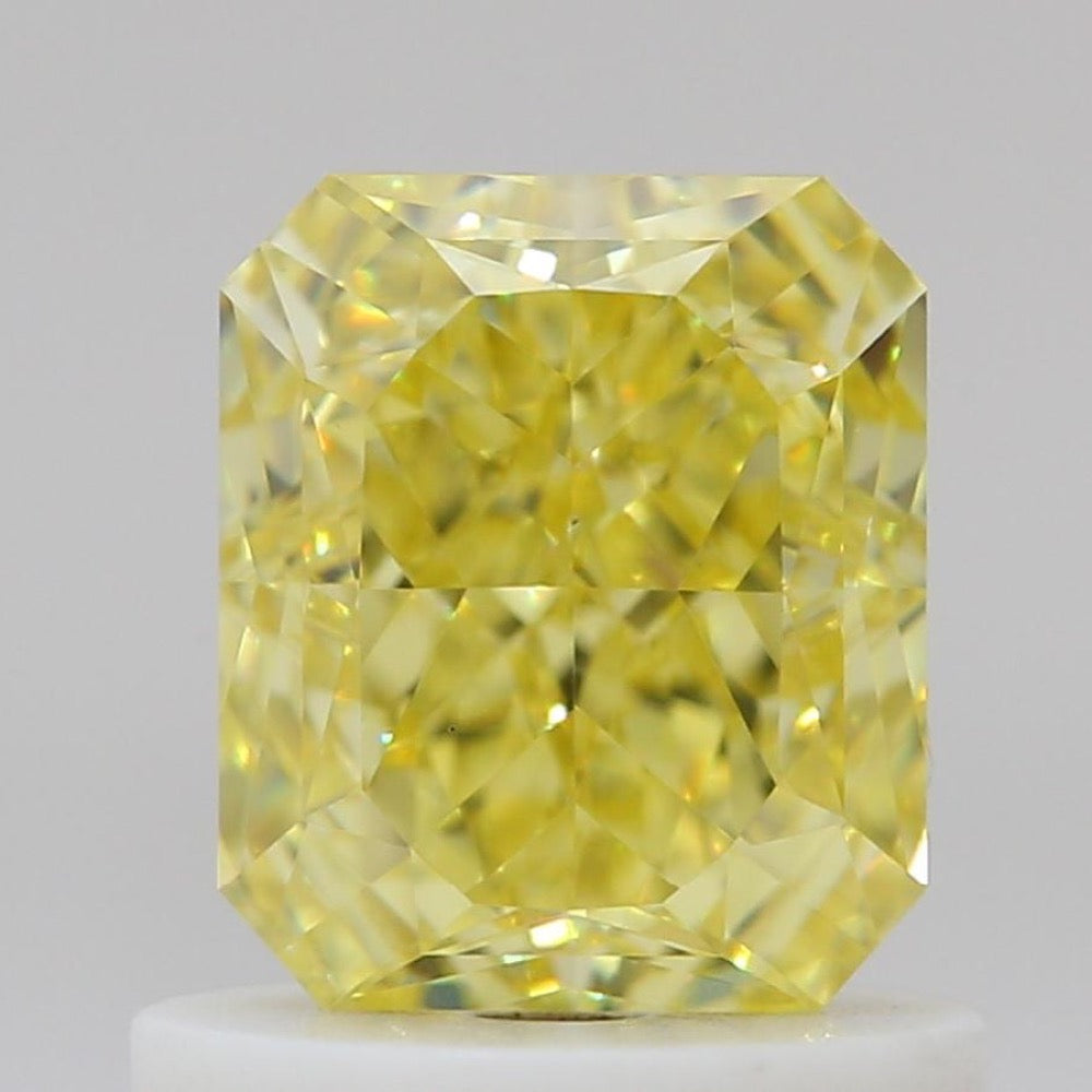 GIA 彩鑽 黃鑽 1ct Fancy Intense Yellow