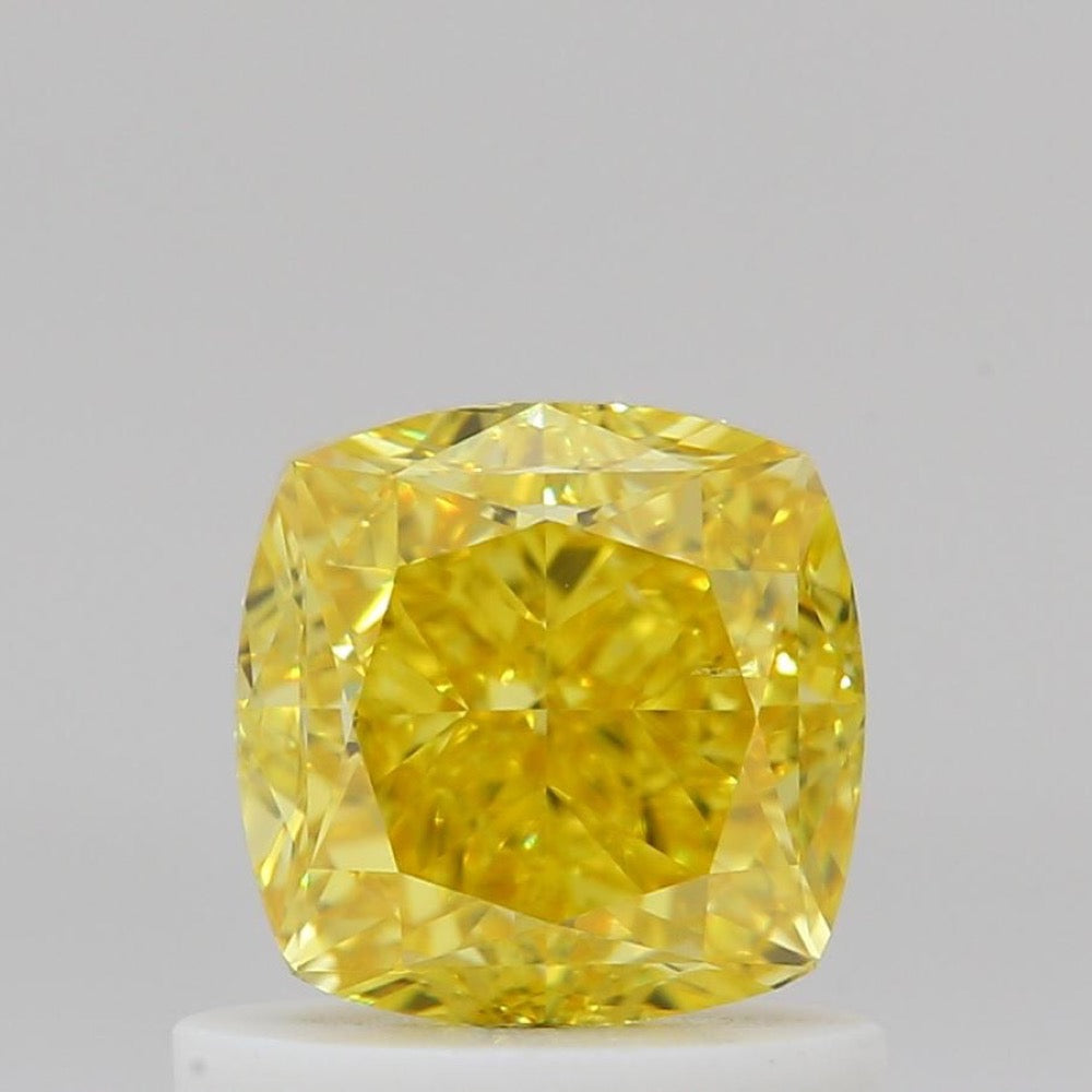 GIA 彩鑽 黃鑽 1.01ct Fancy Vivid Yellow