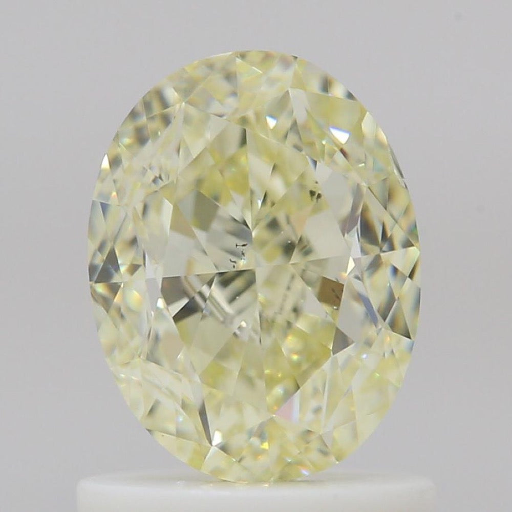 GIA 天然鑽石 橢圓形 1.51ct U-V VS2