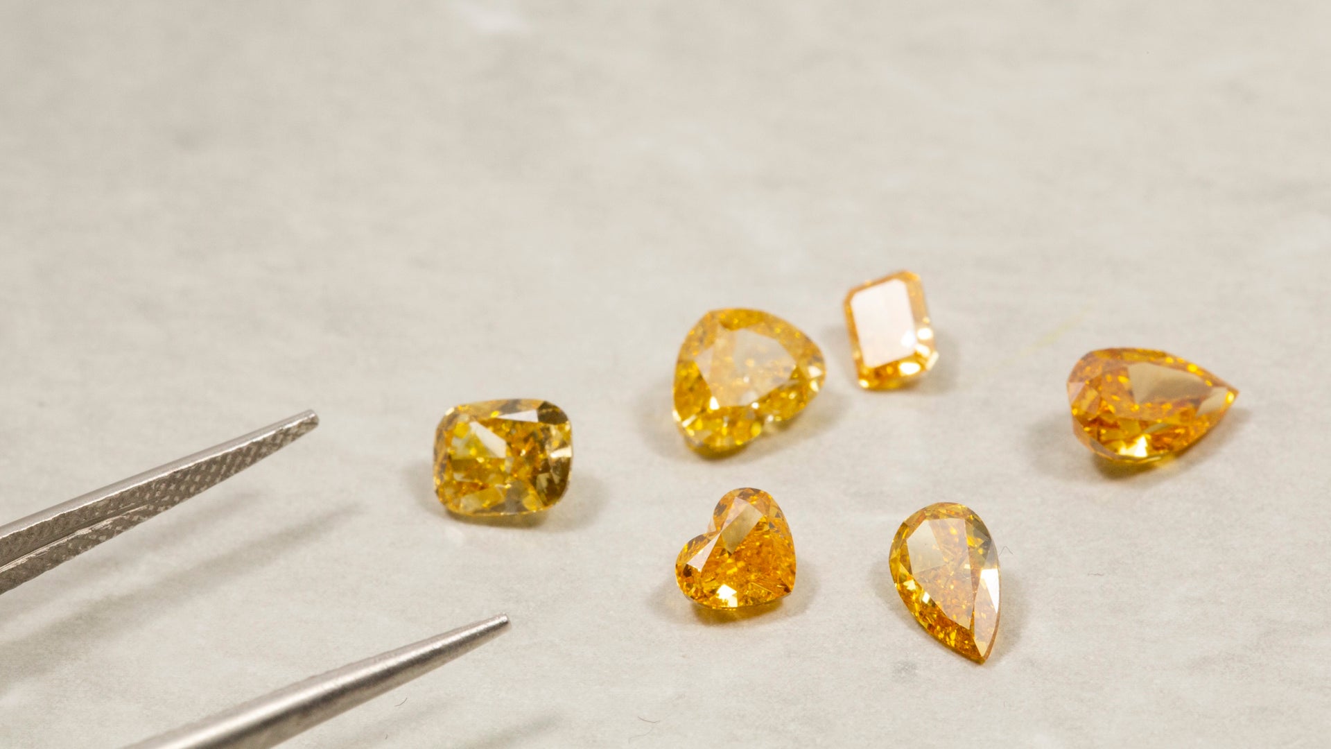 Fancy Orange Diamonds