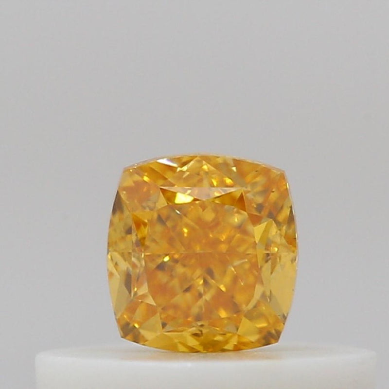 GIA 彩鑽 橙鑽 0.27ct Fancy Vivid Yellow-orange