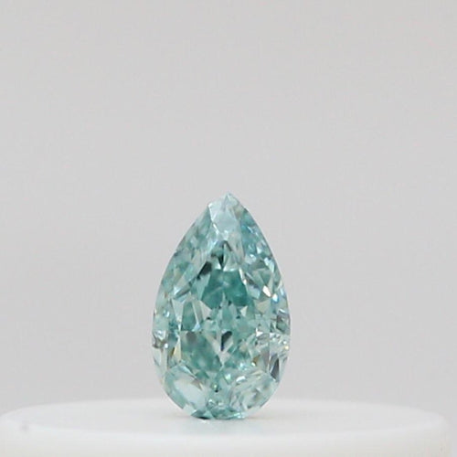 GIA Fancy Colour Diamond 0.05ct Fancy Intense Blue-green