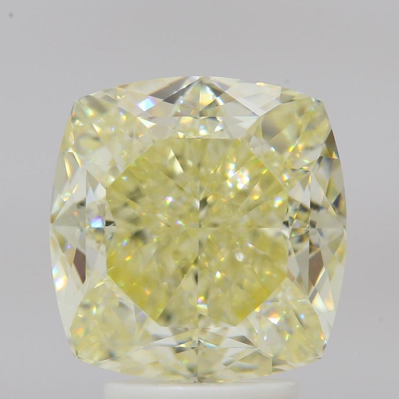 GIA Natural Diamond Cushion 5.01ct Y-Z VS1