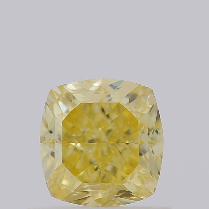 GIA 彩鑽 黃鑽 0.87ct Fancy Intense Yellow