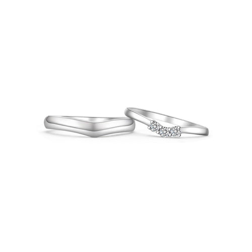 Wedding Band Pair 82556