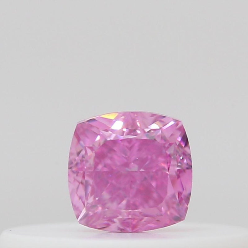 GIA 彩鑽 粉紅鑽 0.15ct Fancy Vivid Purple-pink