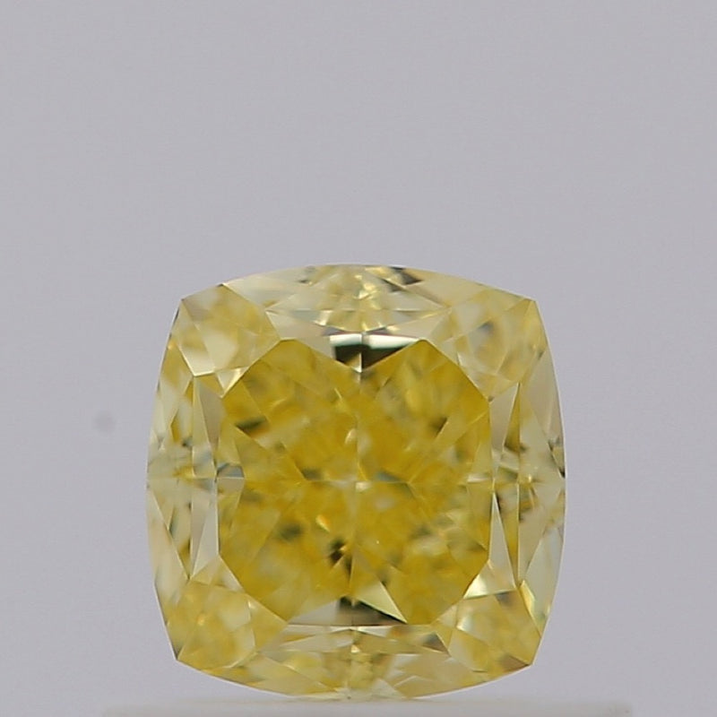 GIA 彩鑽 黃鑽 0.7ct Fancy Intense Yellow