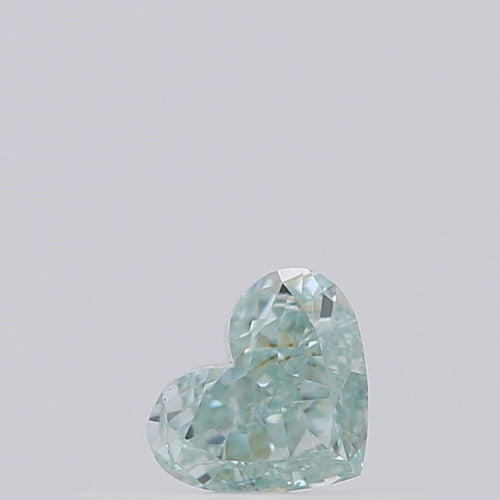 GIA Fancy Colour Diamond 0.23ct Fancy Intense Bluish Green