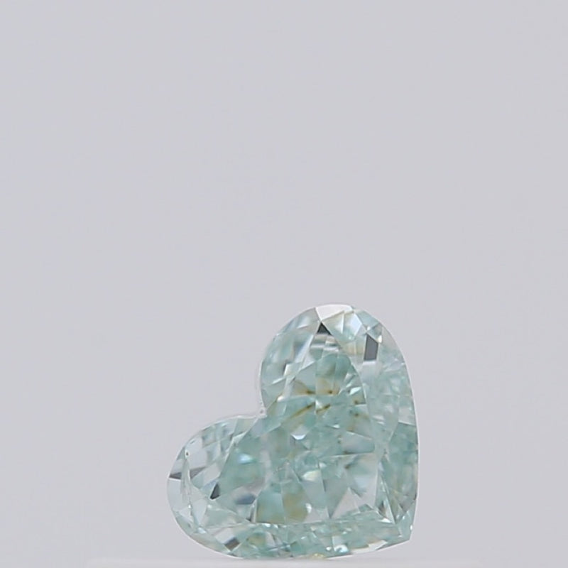 GIA 彩鑽 綠鑽 0.23ct Fancy Intense Bluish Green