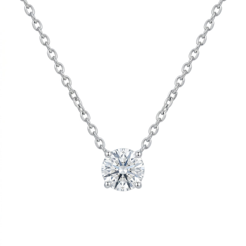 18K白金 0.50ct 鑽石吊咀