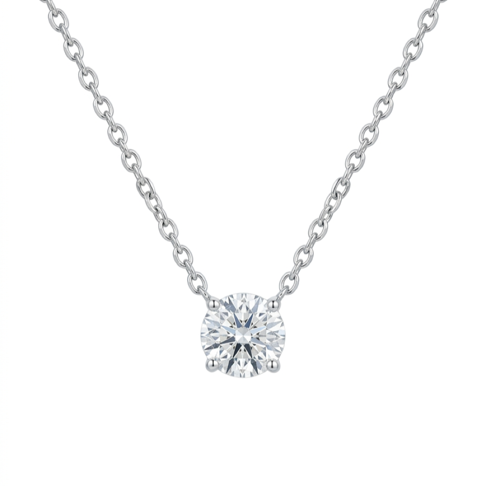18K白金 0.50ct 鑽石吊咀