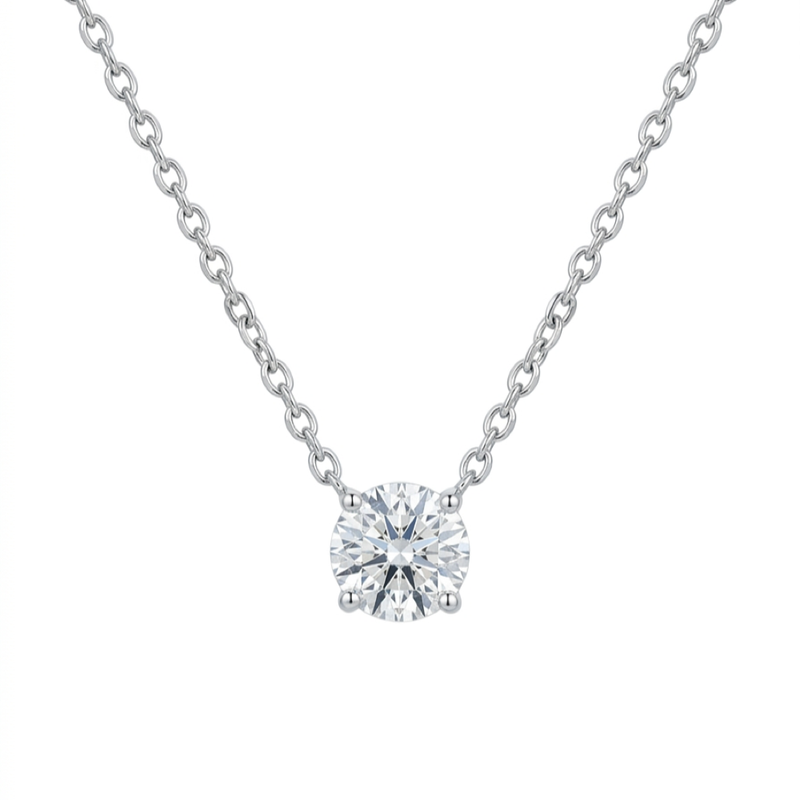 18K白金 0.50ct 鑽石吊咀