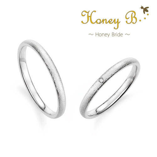 Honey B New Wedding Band Pair