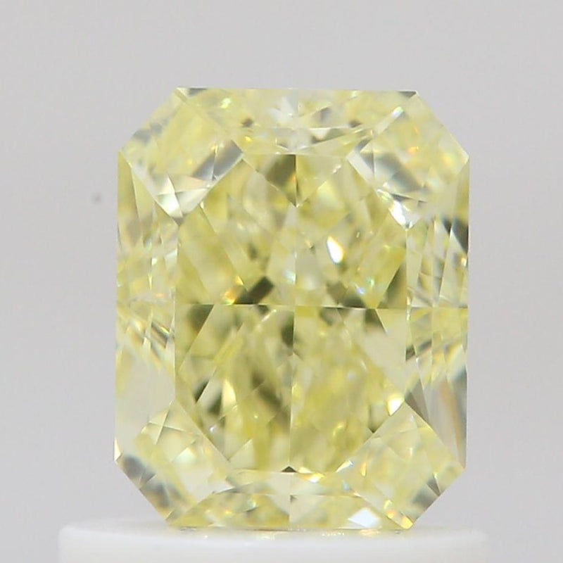 GIA 彩鑽 黃鑽 1.02ct Fancy Light Yellow