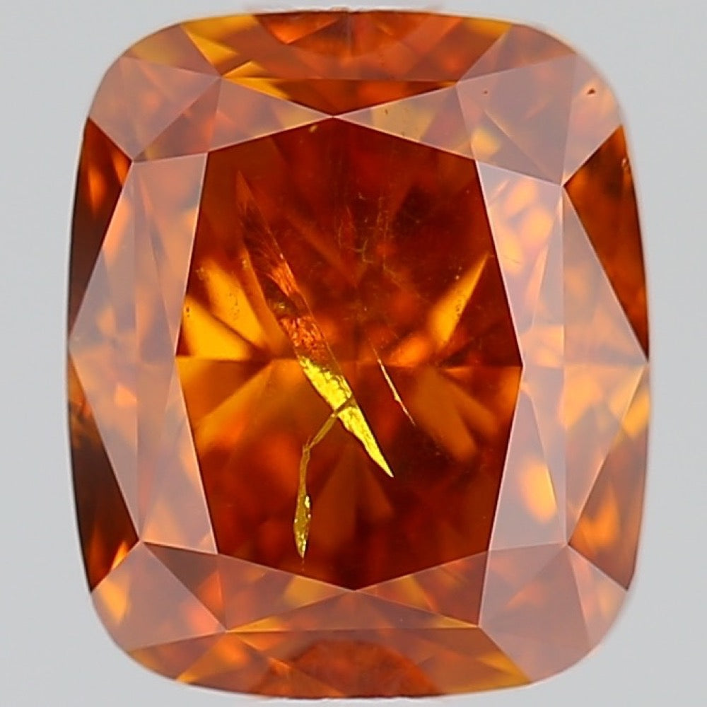 GIA 彩鑽 橙鑽 1.01ct Fancy Deep Brownish Yellowish Orange