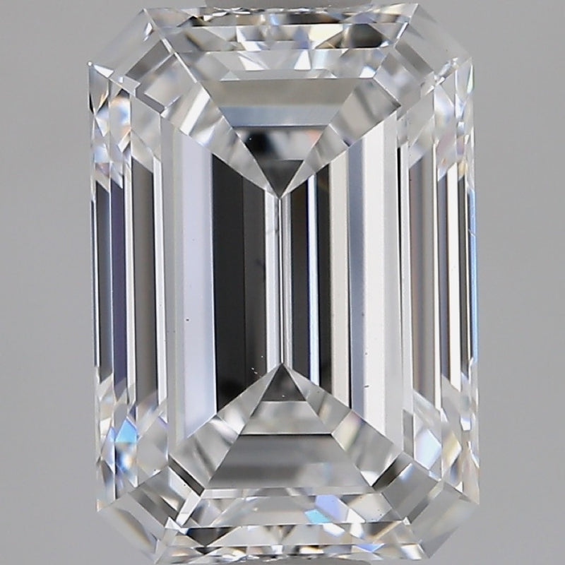 GIA 天然鑽石 祖母綠形 2.22ct D VS2
