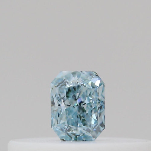 GIA Fancy Colour Diamond 0.1ct Fancy Intense Blue-green
